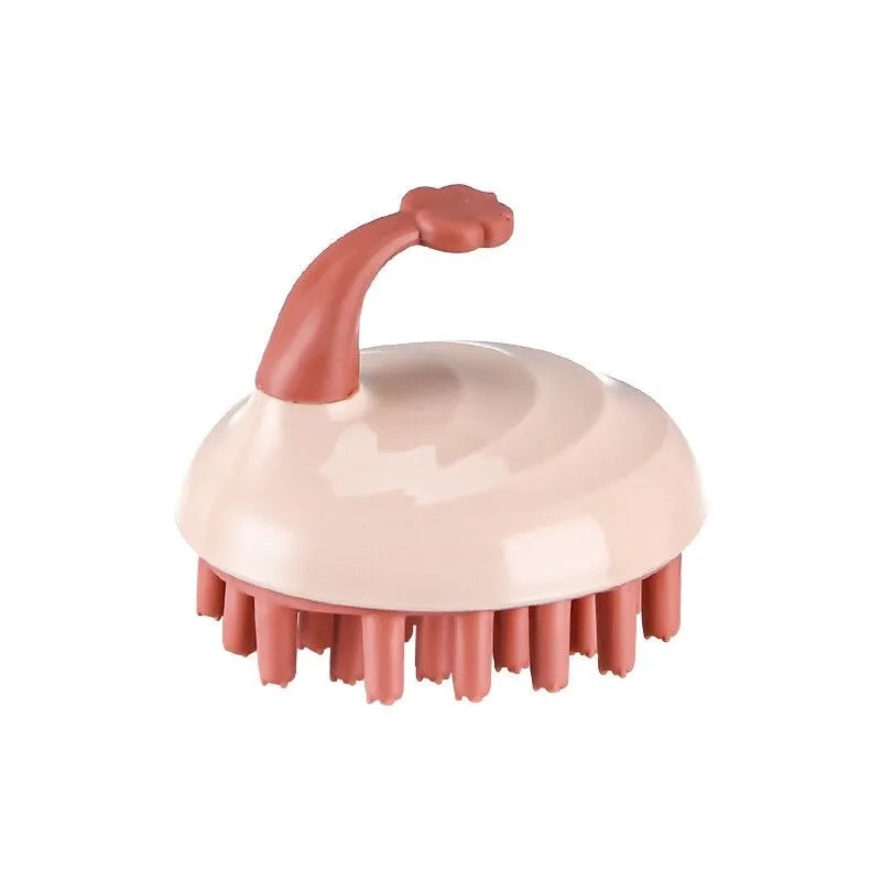 Handheld Silicone Scalp Massager and Cleaner Brush