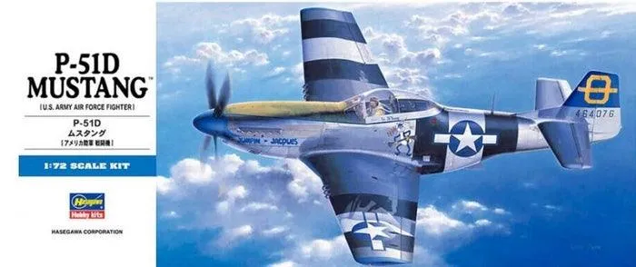 Hasegawa 01455 P-51D Mustang 1/72 Model Kit