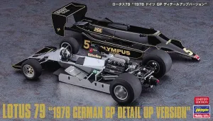 Hasegawa 52298 Lotus 79 1978 German GP Detail Up Version 1/20 Model Kit