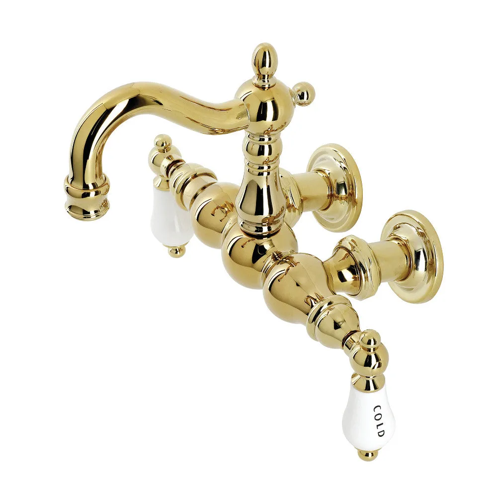 Heritage 3-3/8" Tub Wall Mount Clawfoot Tub Faucet