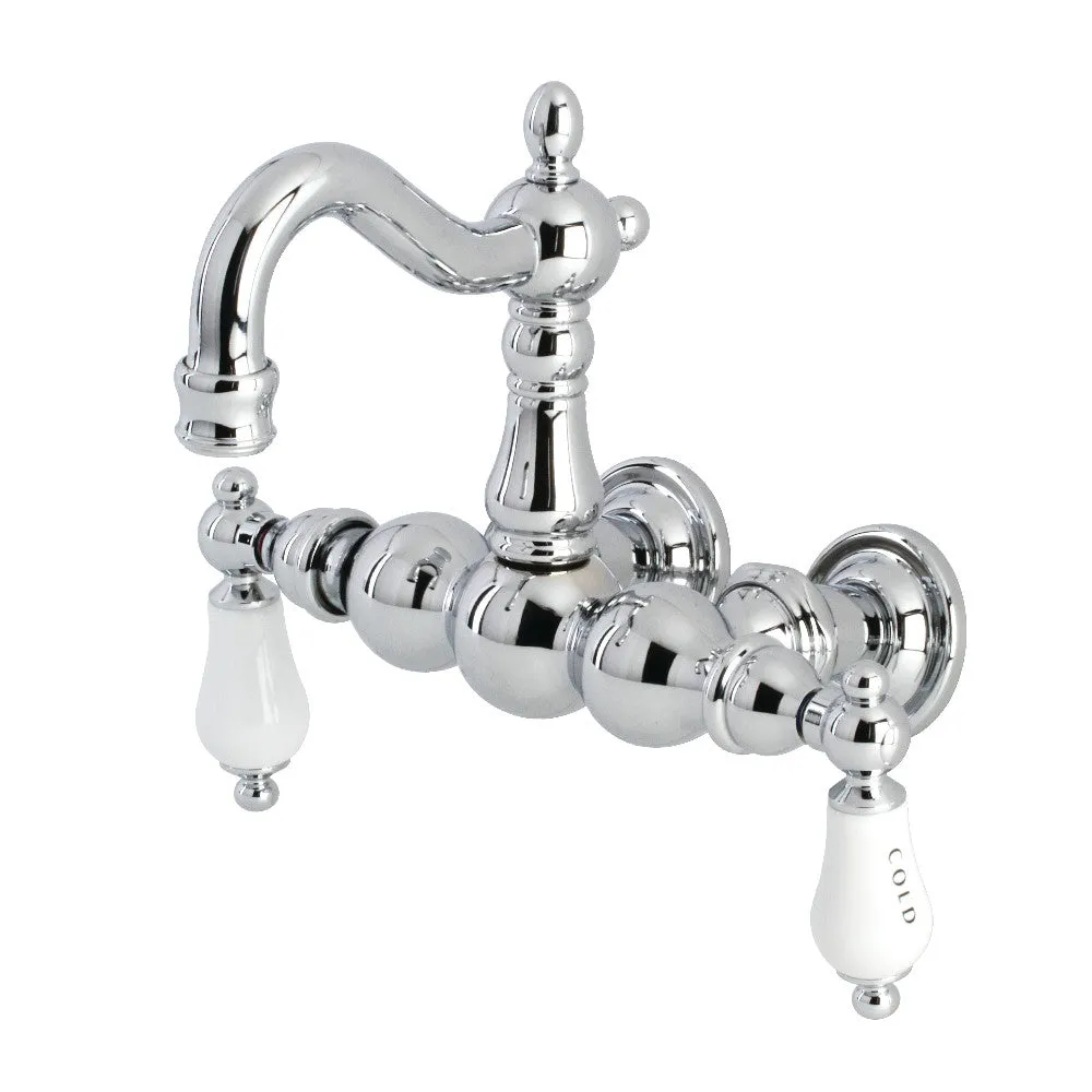 Heritage 3-3/8" Tub Wall Mount Clawfoot Tub Faucet