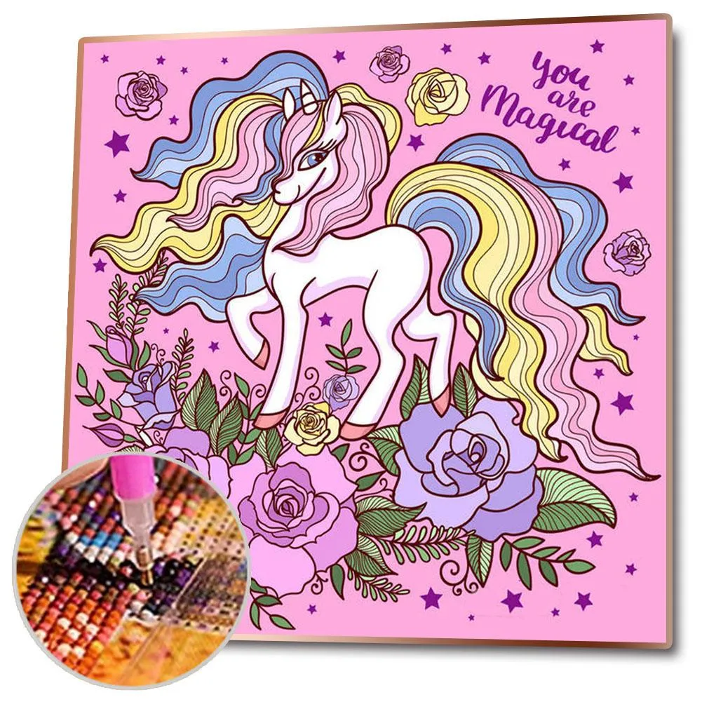 Horse Part Drill 5D DIY Diamond Painting - 30x30cm