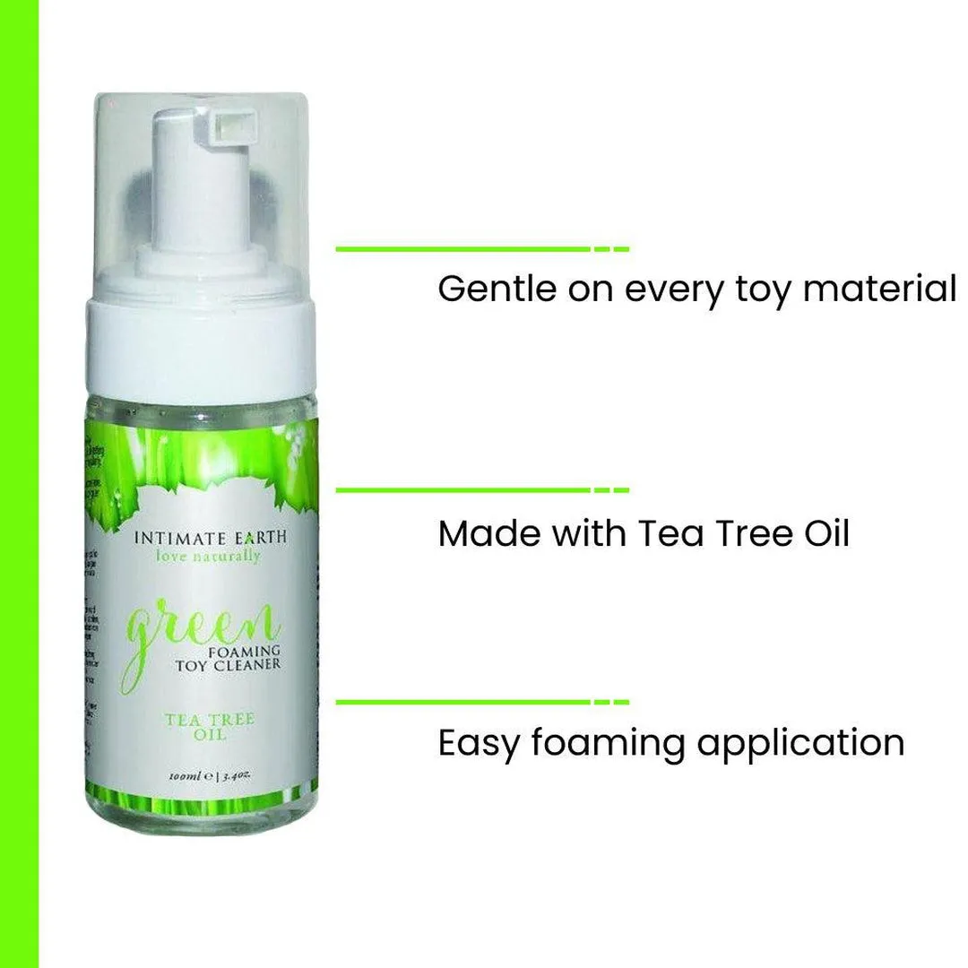 Intimate Earth Green Foaming Toy Cleaner Spray