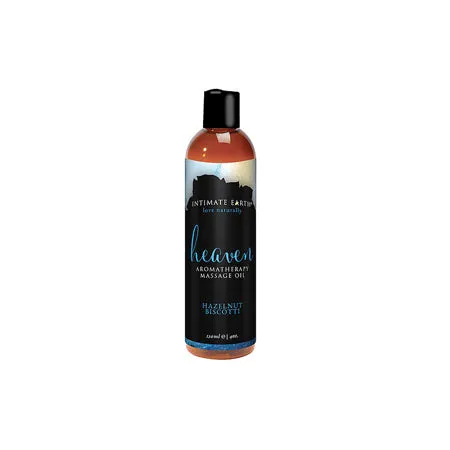 Intimate Earth Heaven Massage Oil - 120 ml Hazelnut Biscotti