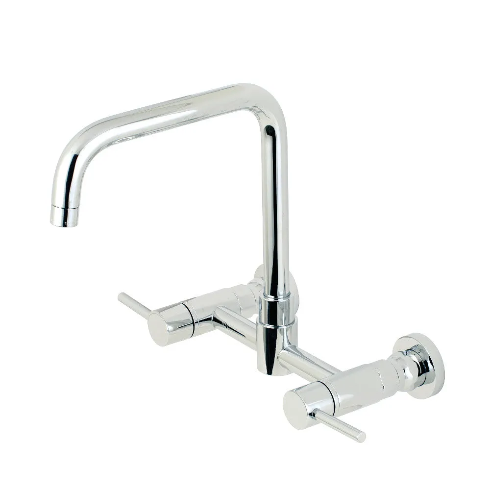 Kingston Brass Concord 8-Inch Centerset Wall Mount Kitchen Faucet