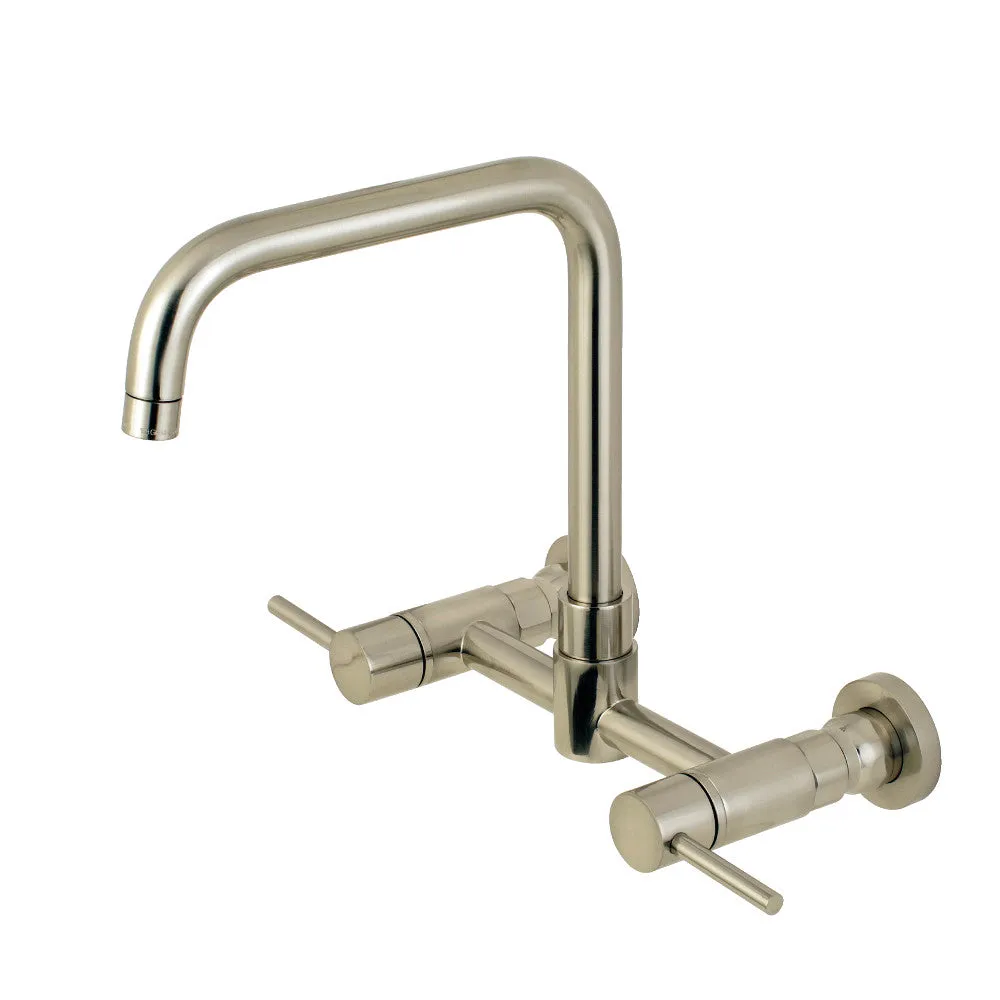 Kingston Brass Concord 8-Inch Centerset Wall Mount Kitchen Faucet