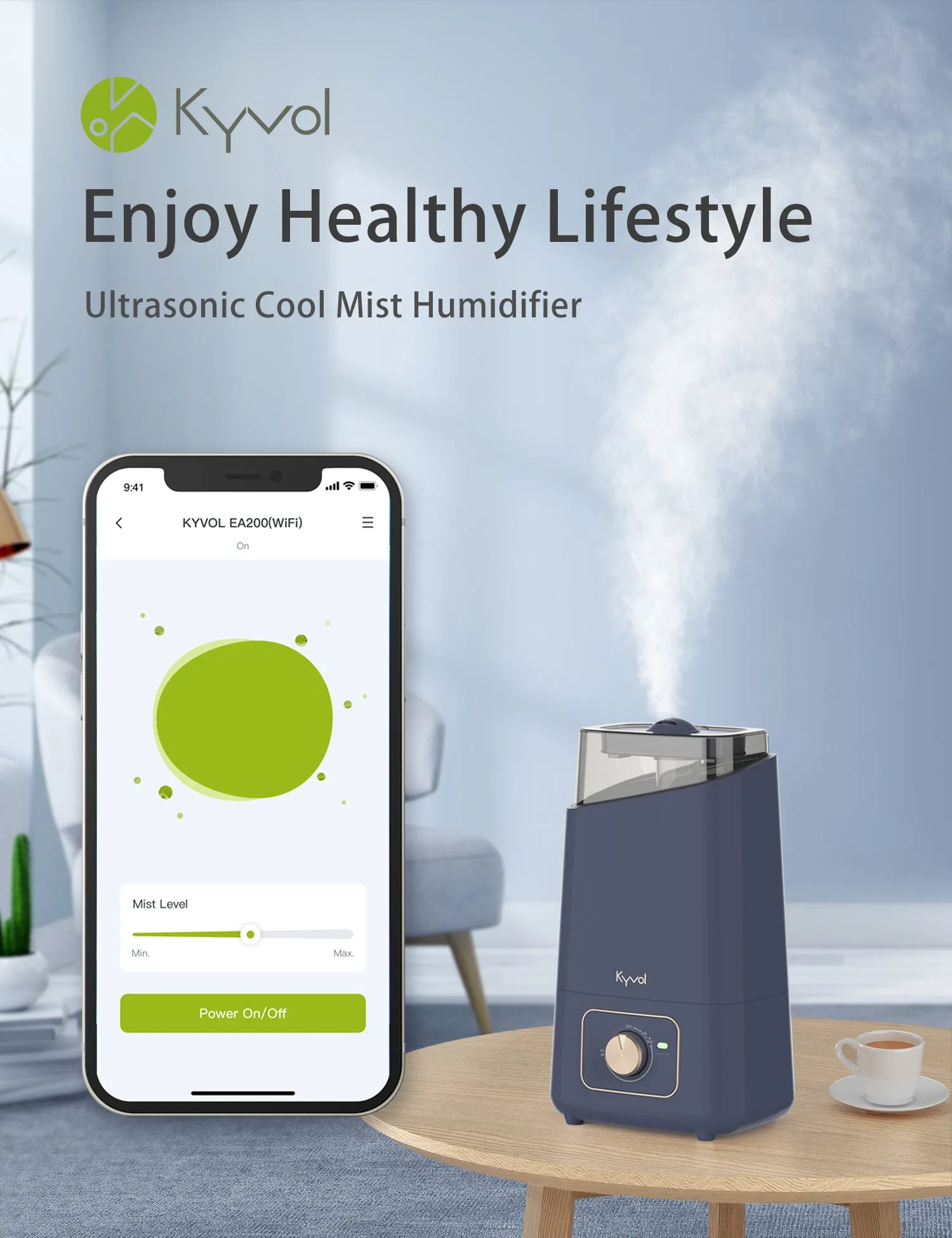 Kyvol Vigoair HD3 Cool Mist Humidifier