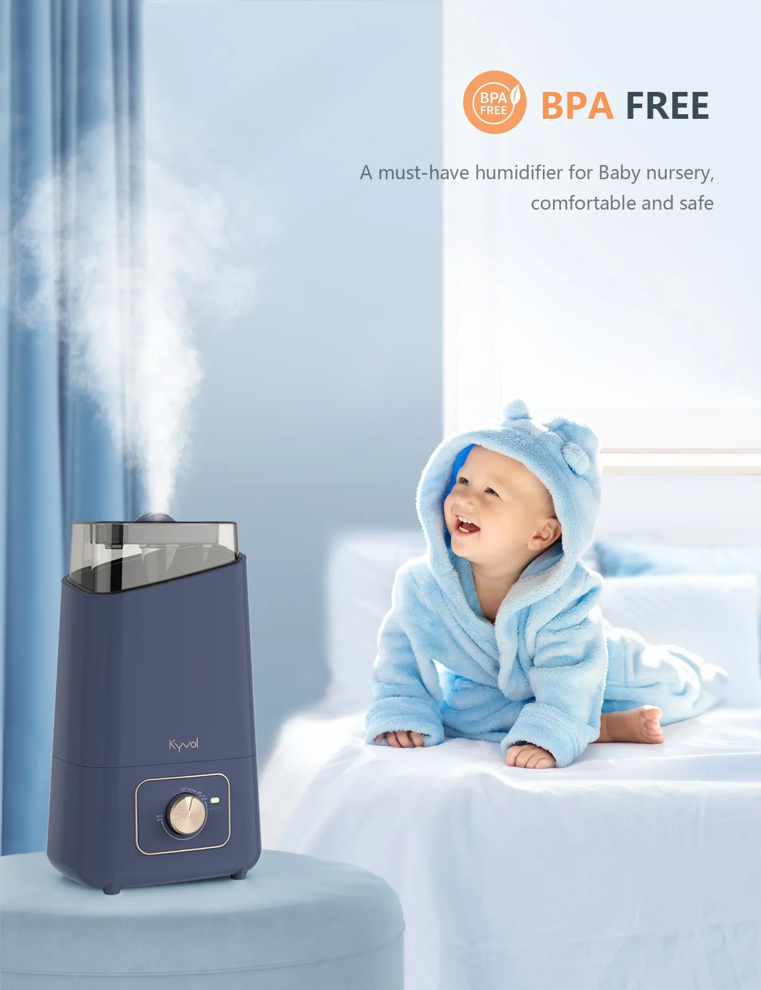 Kyvol Vigoair HD3 Cool Mist Humidifier