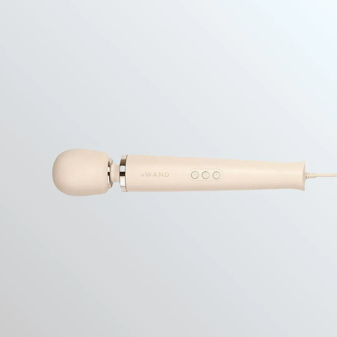 Le Wand Corded Vibrating Wand Massager - Cream