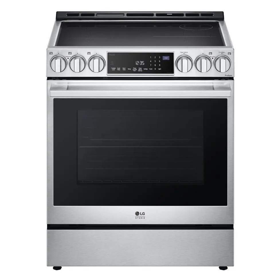 LG STUDIO Cuisinière à induction encastrable de 30 pouces avec ProBake Convection™ LSIS6338F