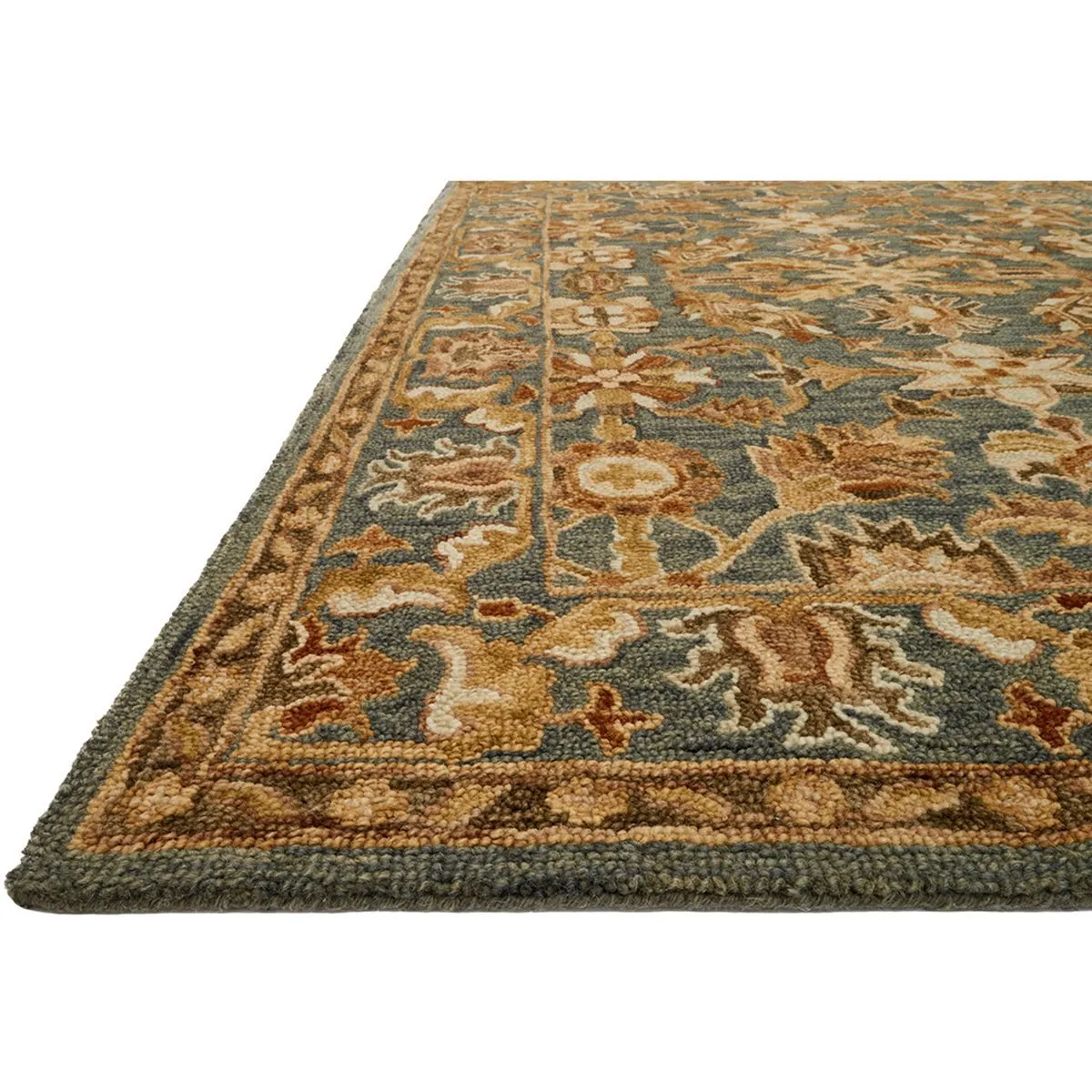 Loloi Victoria VK-05 Slate and Slate Rug