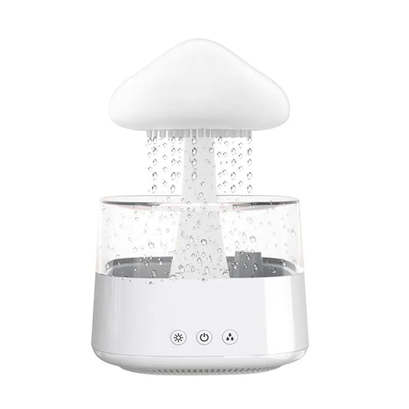 LovelyRLovely 2-in-1 Rain Cloud Aromatherapy Diffuser Lamp