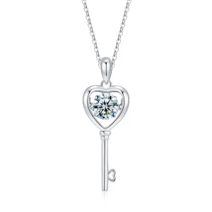 Lover's key smart necklace