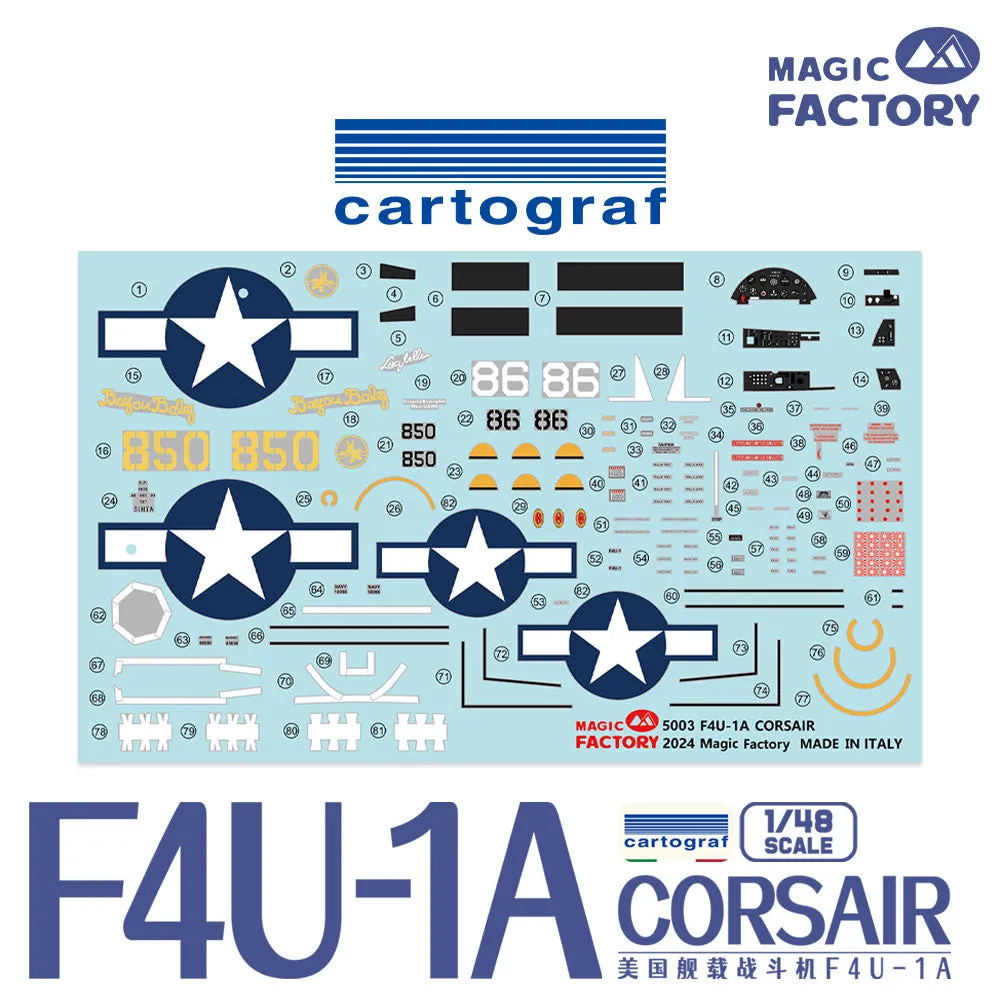 Magic Factory 5003 F-4U-1A Corsair 1/48 Model Kit