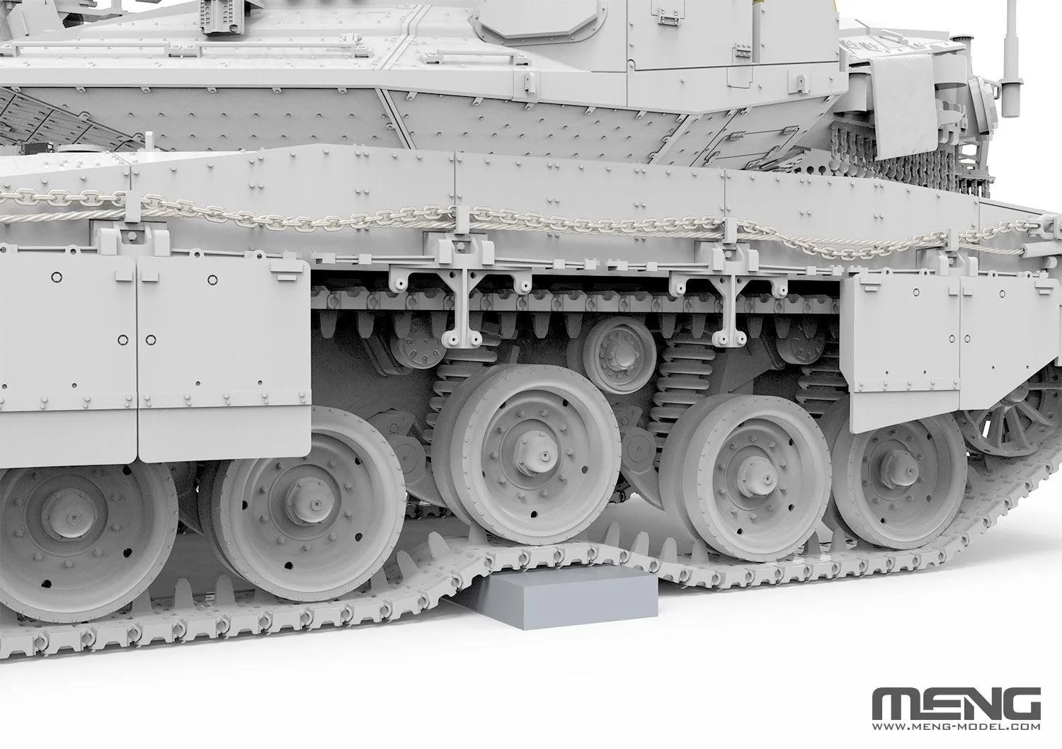 Meng Israel Merkava Mk.4M w/Roof-Mounted Slat Armor 1/35 Model Kit