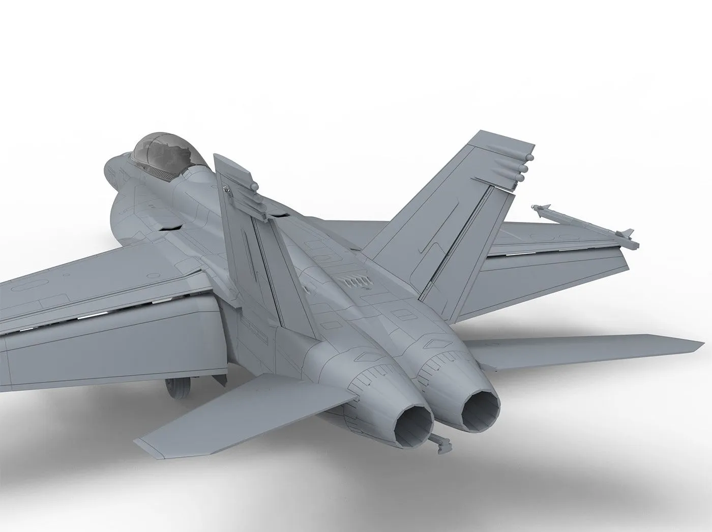 Meng LS-013 Boeing F/A-18F Super Hornet 1/48 Model Kit