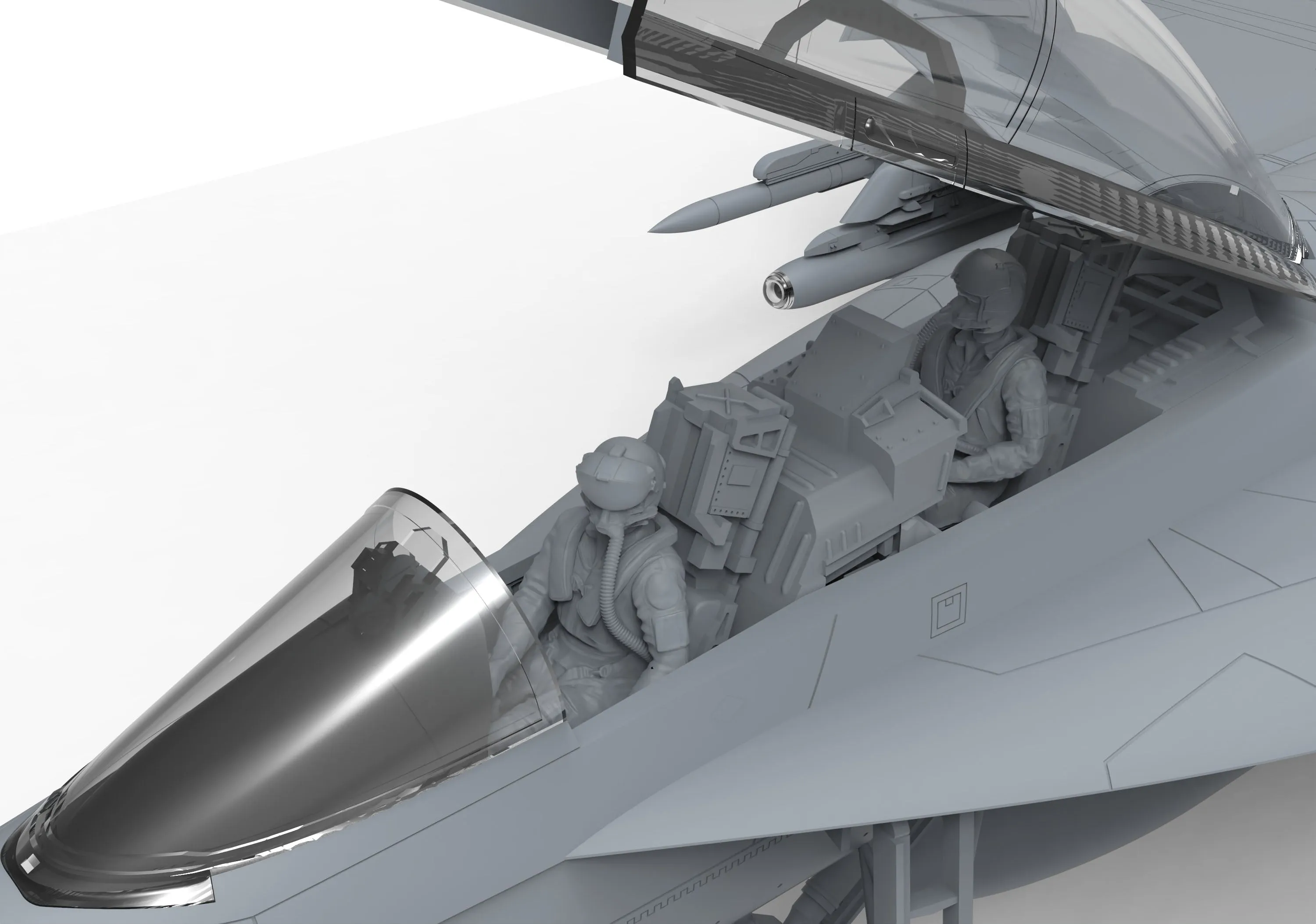 Meng LS-013 Boeing F/A-18F Super Hornet 1/48 Model Kit