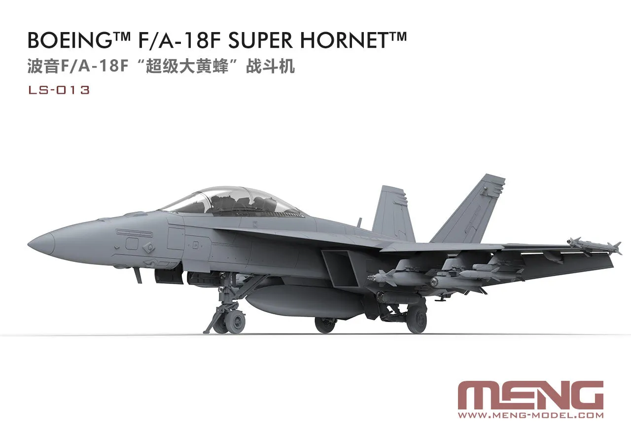 Meng LS-013 Boeing F/A-18F Super Hornet 1/48 Model Kit