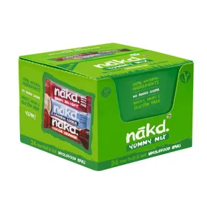 Nakd Free From Gluten Yummy Mix Multi-pack 24