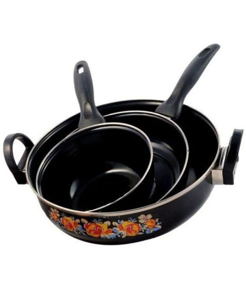 Nonstick Cook and Serve Gift Set 3 Pcs - Enamelware