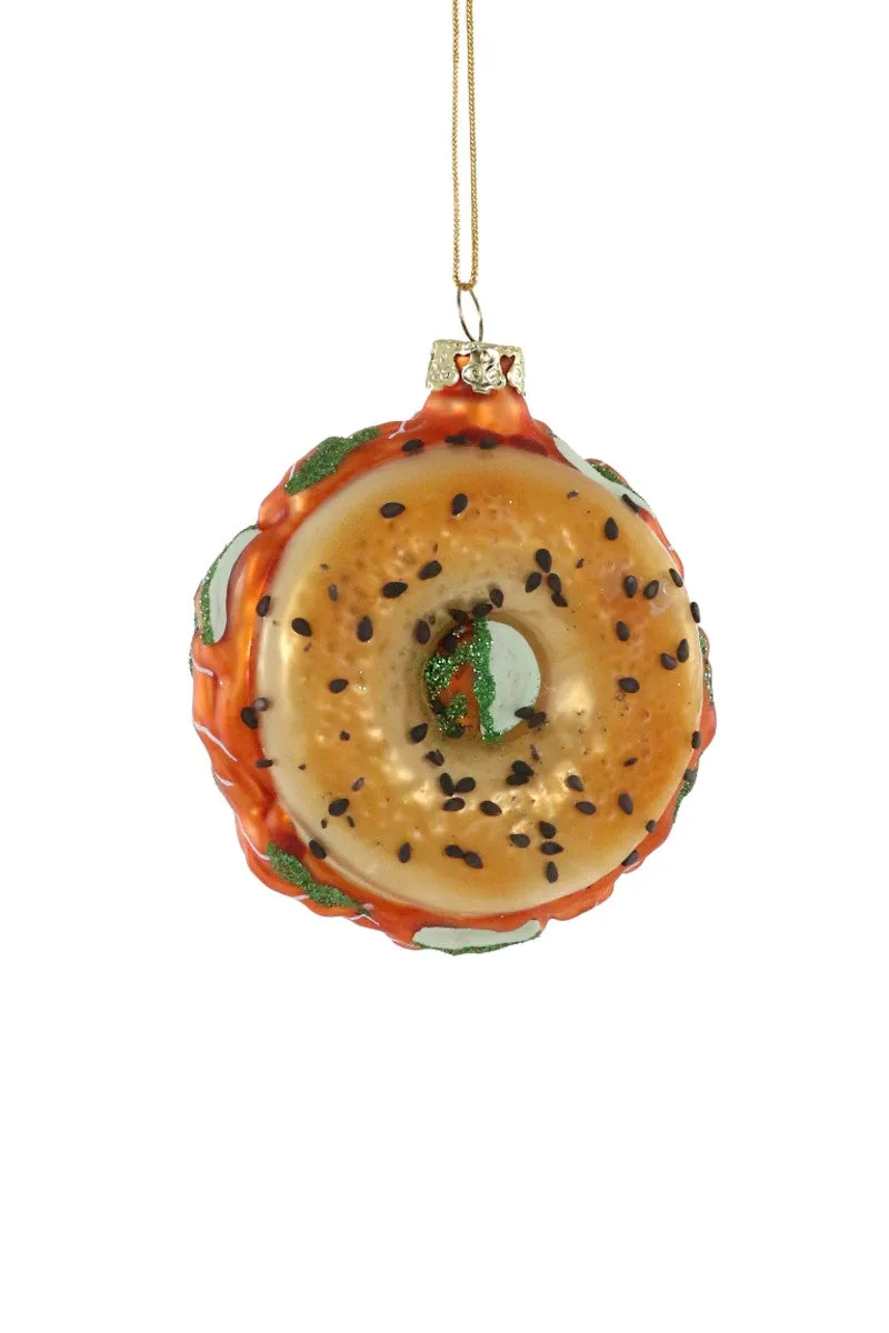 Ornament: Bagel with Lox