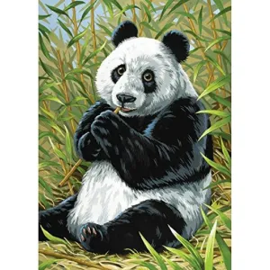 Panda - Full Diamond Painting - (Canvas 30*40cm/11.81*15.75in)