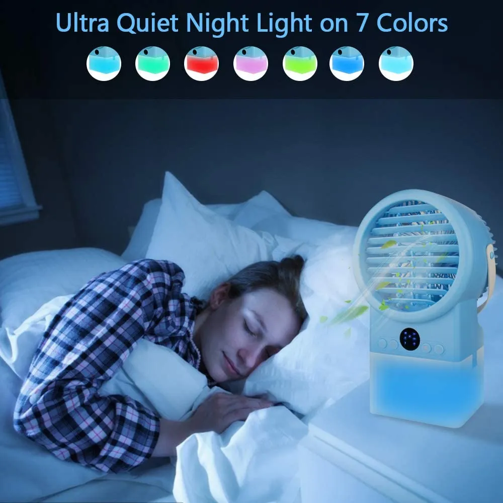 Personal Air Cooler Conditioner Mist Humidifier Fan