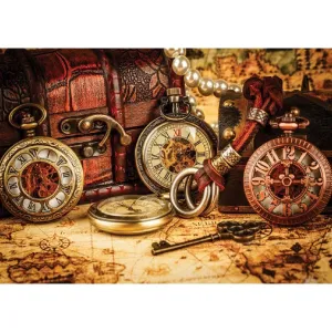 Pocket Watch - Full Diamond Painting - (Canvas 30*40cm/11.81*15.75in)