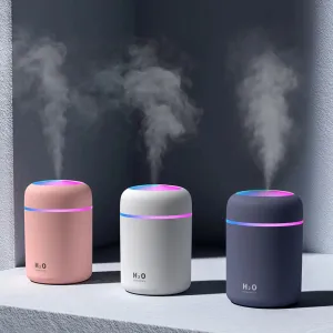 Portable Air Humidifier Aroma Essential Oil Diffuser for Car Home-Portable Humidifier