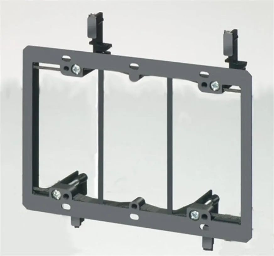 PVC Low Voltage Mounting Brackets-Tripple