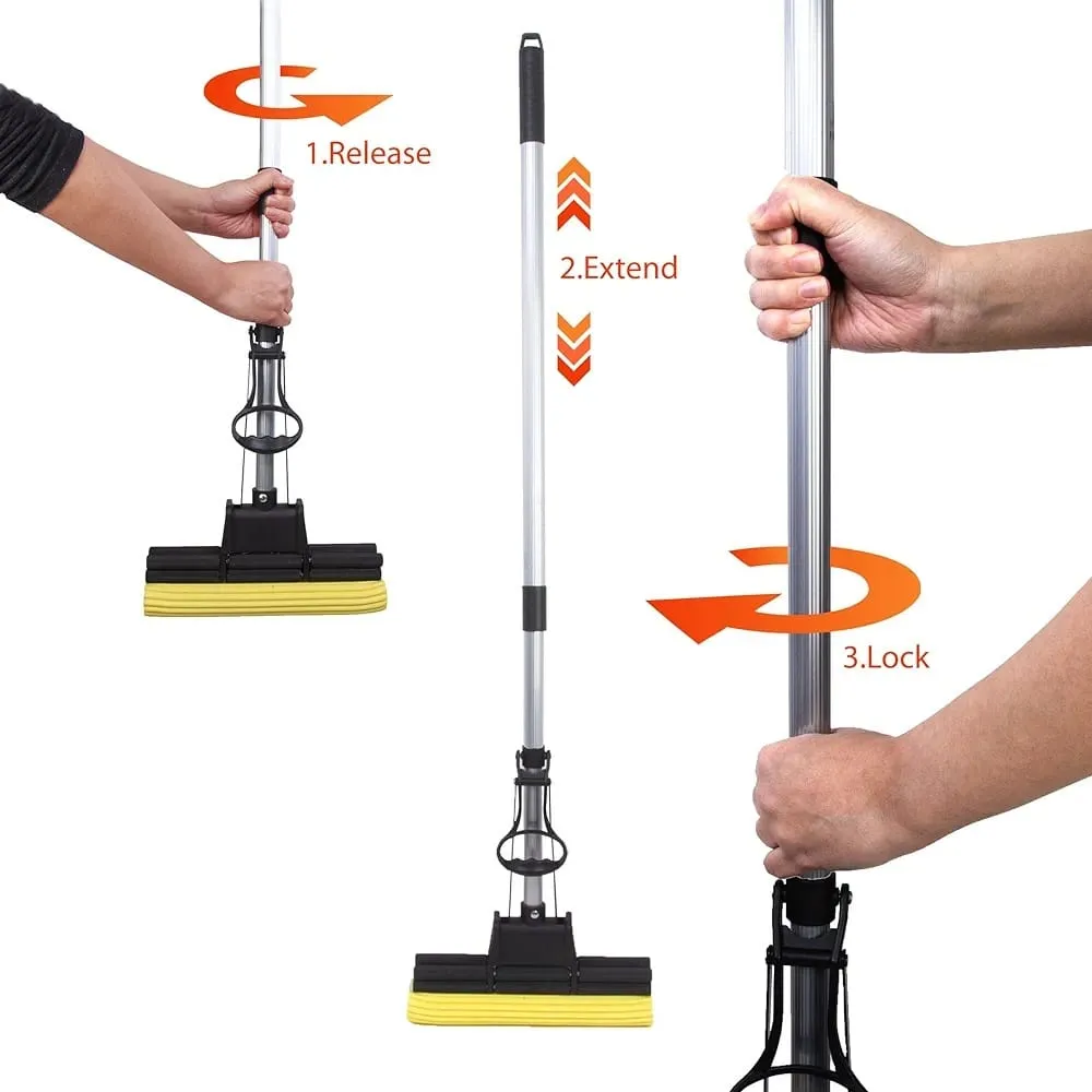 ROLLER SPONGE CLEANING MOP