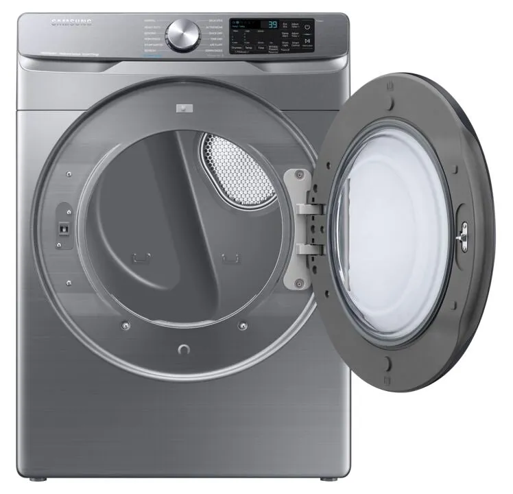 Samsung Platinum Steam Front Load Dryer (7.5 cu.ft.) - DVE45B6305P/AC