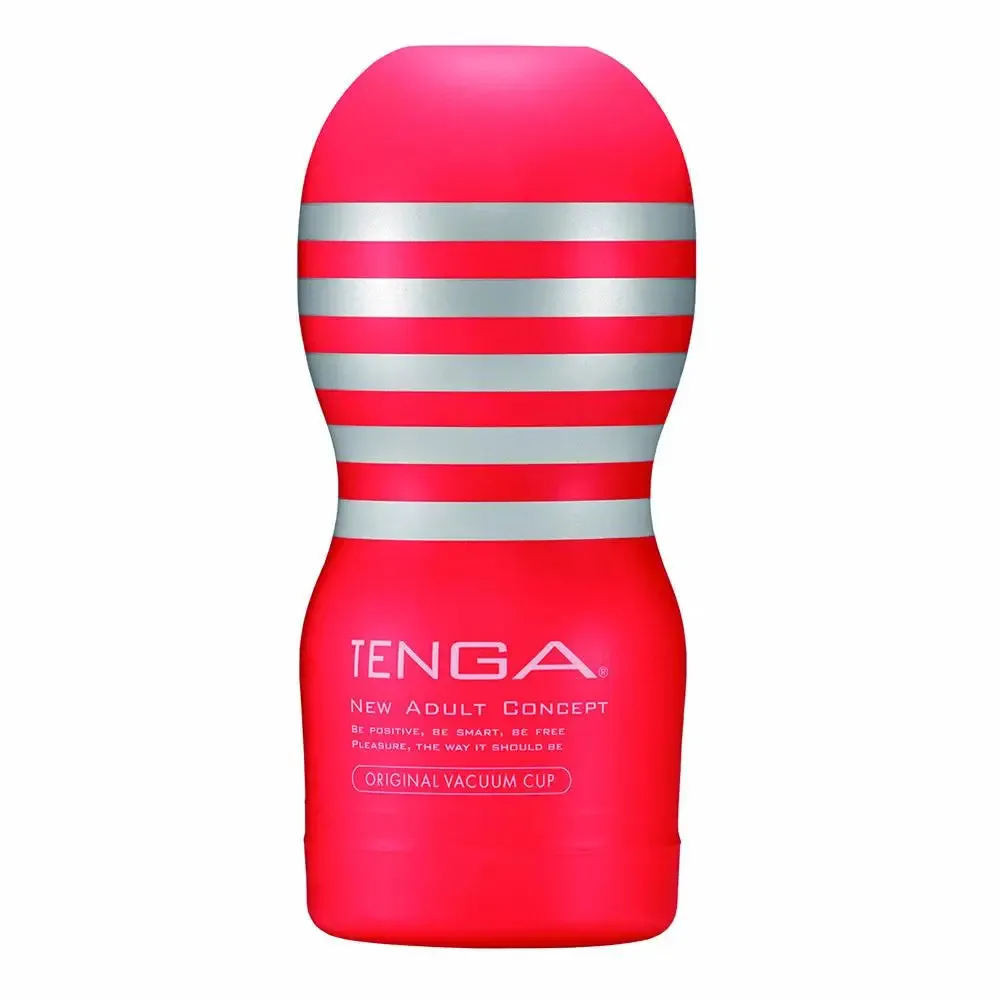 Tenga Realistic Feel Clear Vacuum Cup Masturbator for Him