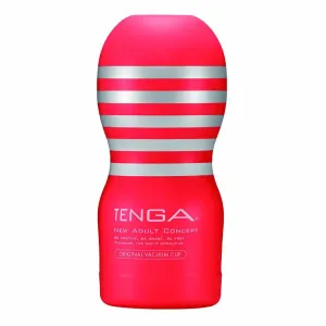 Tenga Realistic Feel Clear Vacuum Cup Masturbator for Him