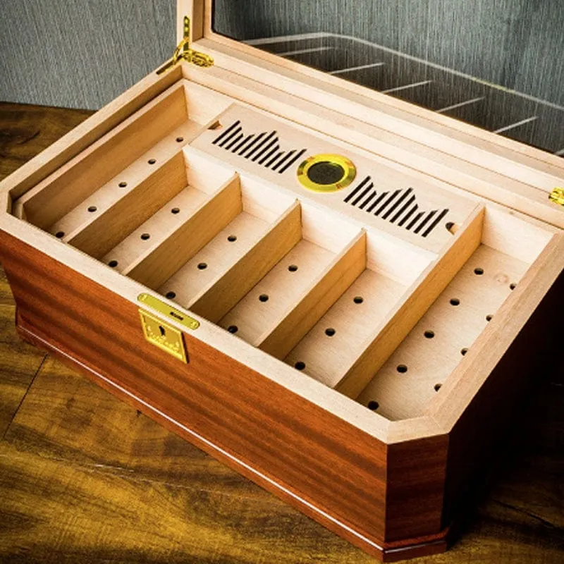 The Pinnacle Desktop Humidor | 100 Cigars