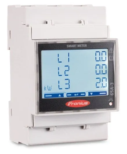 Three-Phase Meter Fronius Smart Meter 65A-3 Bi-Directional Energy Meter