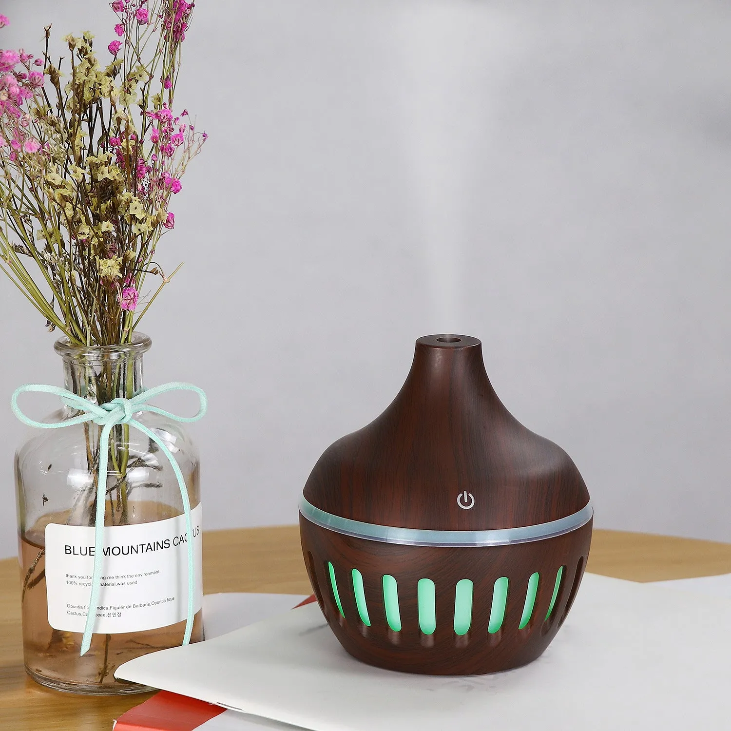 USB Mini Humidifier 300ml Aroma Diffuser