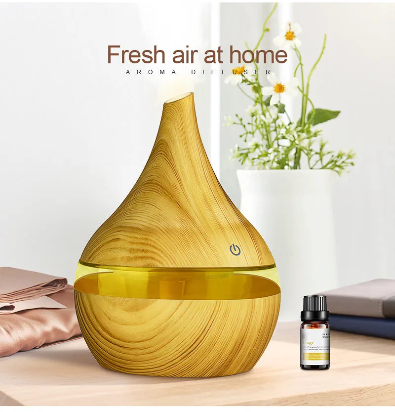 USB Mini Humidifier 300ml Aroma Diffuser