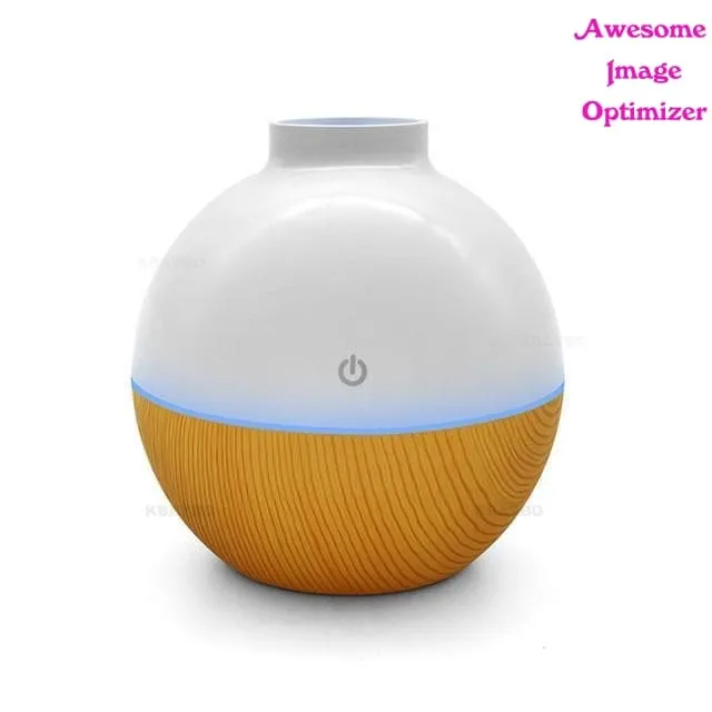 USB Ultrasonic Humidifier 130ml Aroma Diffuser