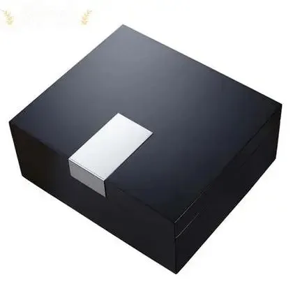 Visol Marcus Black Matte 50 Desktop Cigar Humidor