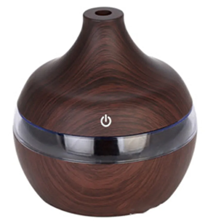 Wood Grain Aromatherapy USB Humidifier Drops Water Air Purification essential oil aroma diffuser Creative home grain