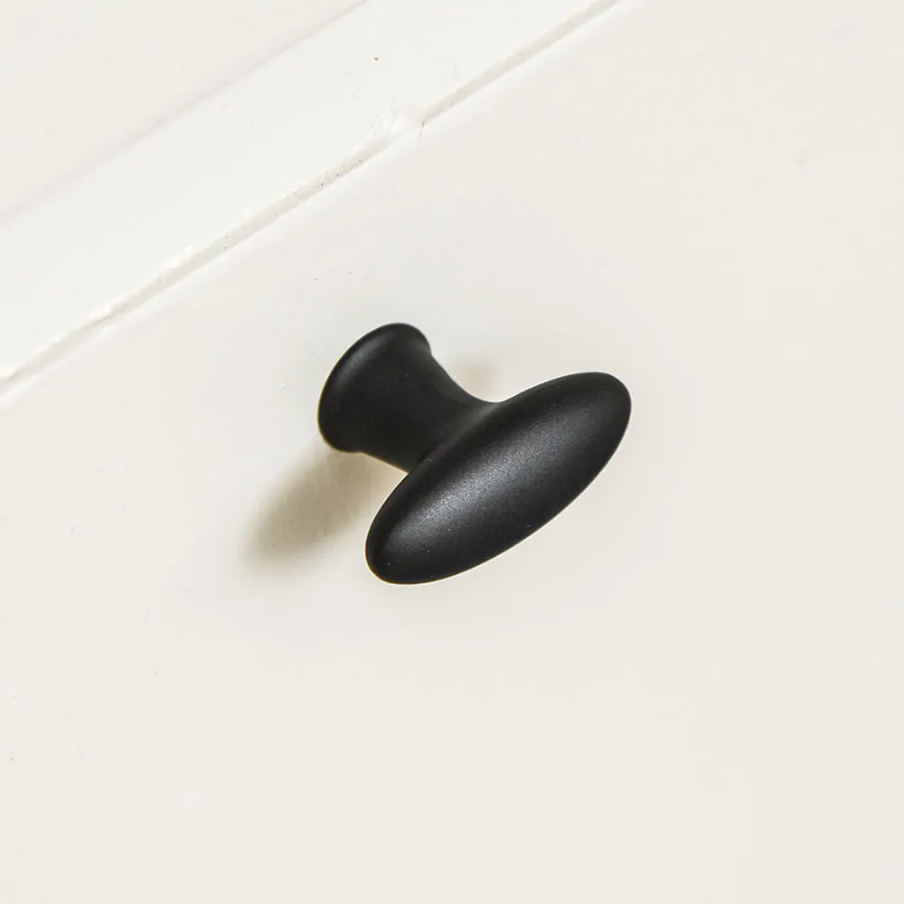 Zero Black Zeppelin Cabinet Knob